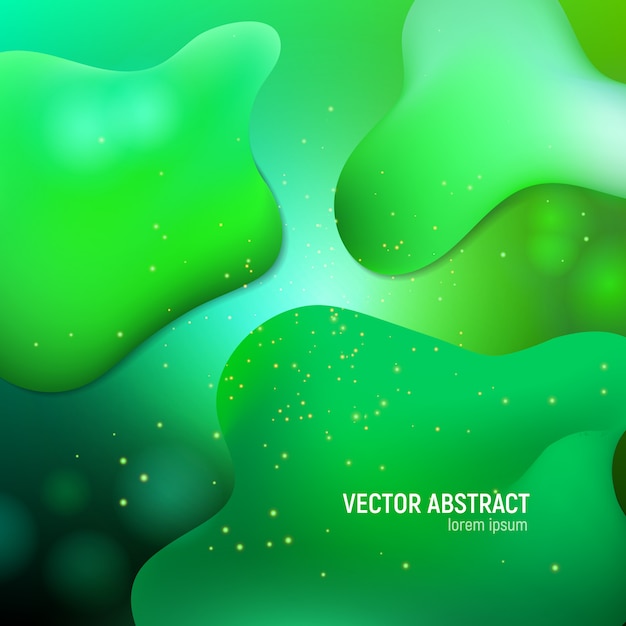 Color líquido diseño de fondo color más popular UFO Verde