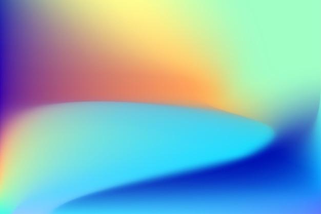 El color de la malla en gradiente