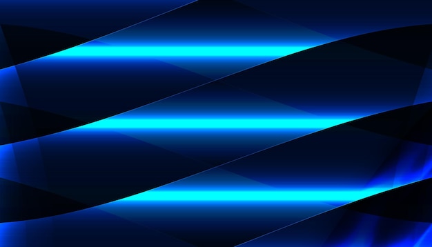 Color de neón degradado plano fresco moderno con plantilla de diseño de fondo de vector de estilo abstracto