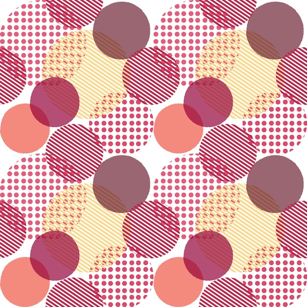 Color de patrón viva magenta sin costuras del año 2023