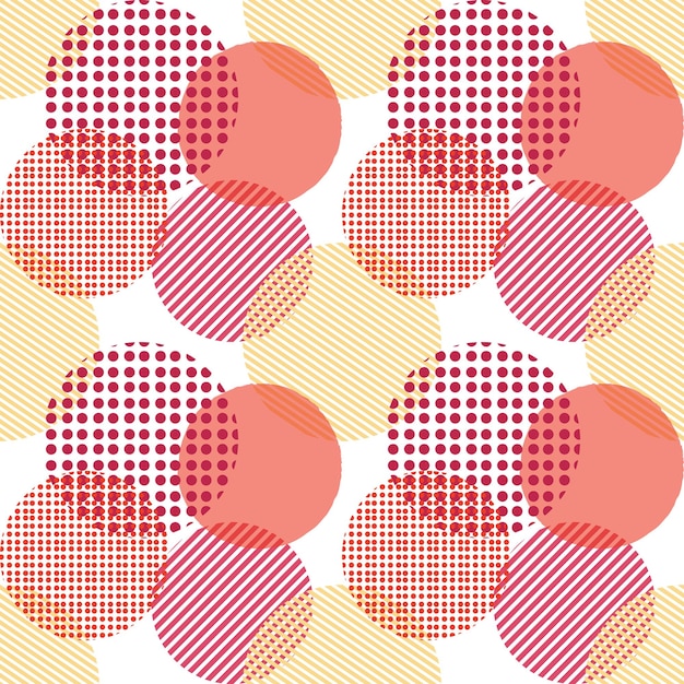 Color de patrón viva magenta sin costuras del año 2023