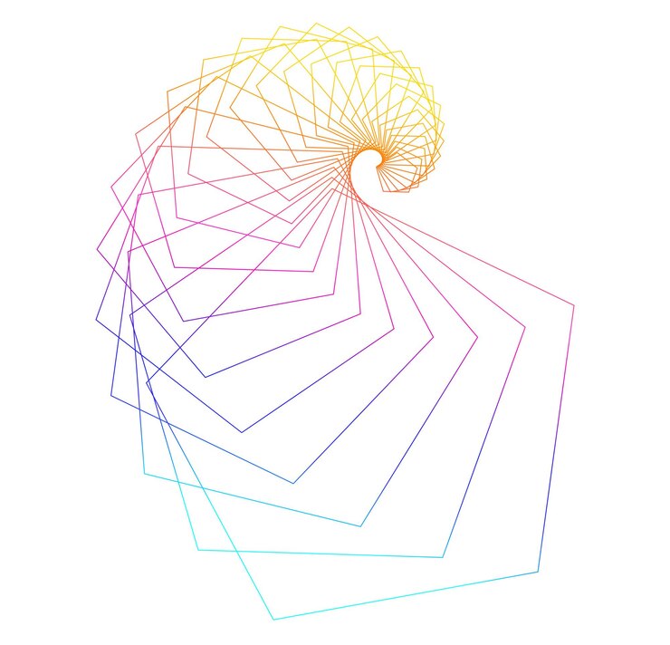 Vector color suave del arco iris fondo lineal elementos de diseño líneas poligonales guilloche la capa protectora para la plantilla de diplomas y certificados de billetes ilustración vectorial eps 10