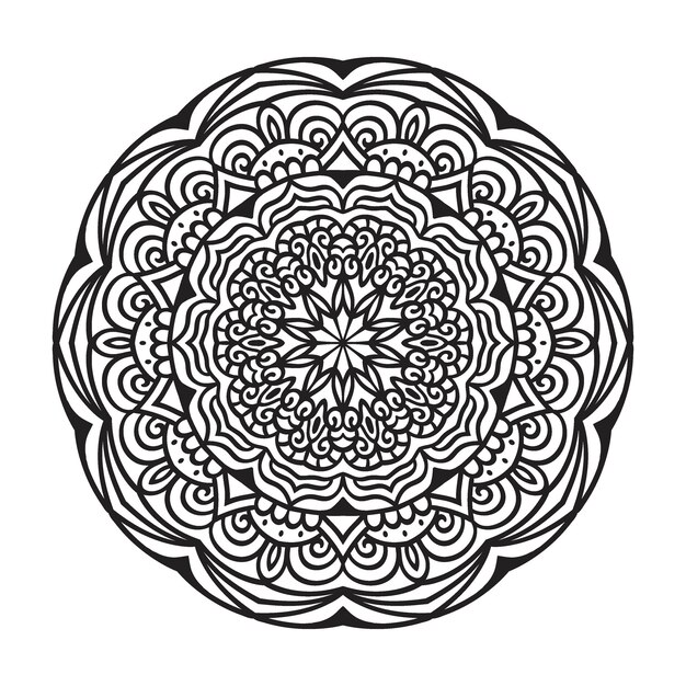 Colorear el Mandala