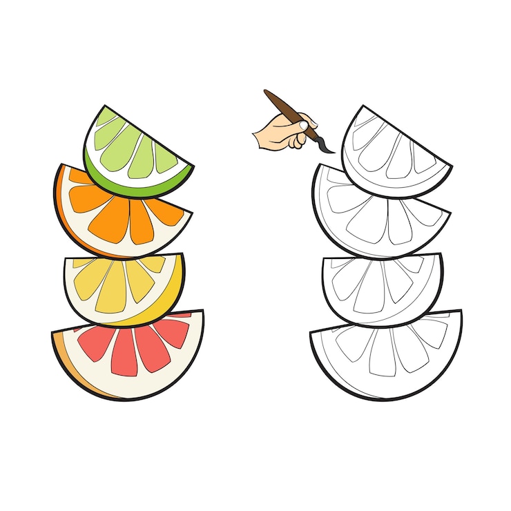 Vector para colorear o imprimir para niños
