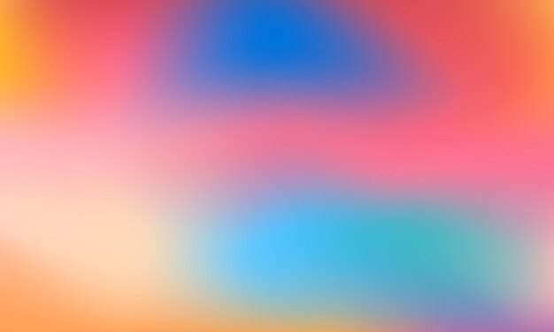 Colores abstractos vívidos en el gradiente Fondo borroso abstracto