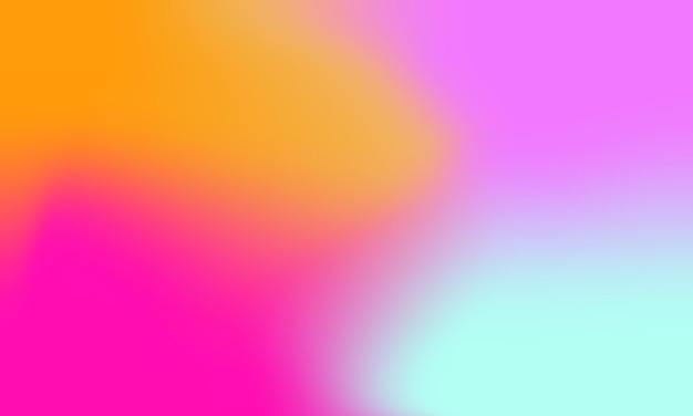 Colores abstractos vívidos en el gradiente Fondo borroso abstracto