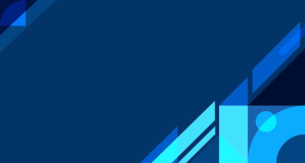 Colores azules modernos corte de papel abstracto diseño vectorial de fondo de negocios moderno futurista