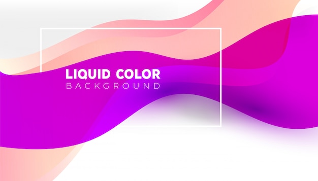 Colores de degradado brillantes de moda con formas fluidas abstractas, fondo de pintura