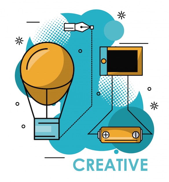 Colores y ideas creativas