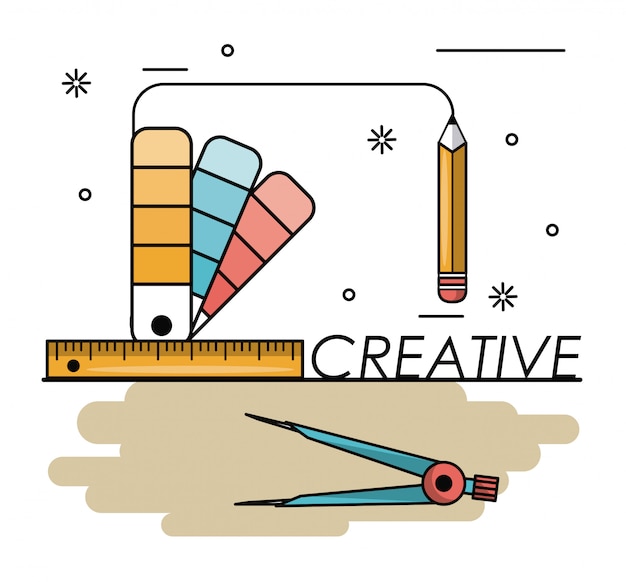 Colores y ideas creativas