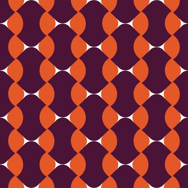 Colores de moda de patrones sin fisuras geométricos retro abstractos perfectos para Allover Print
