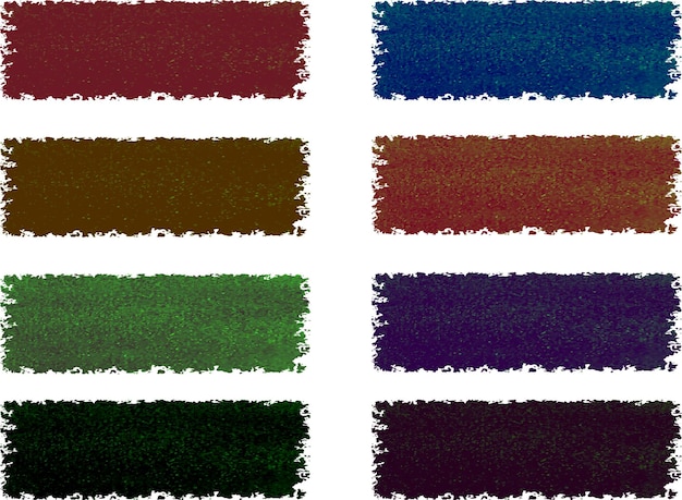 colores oscuros marcadores banderas juego de pinceles