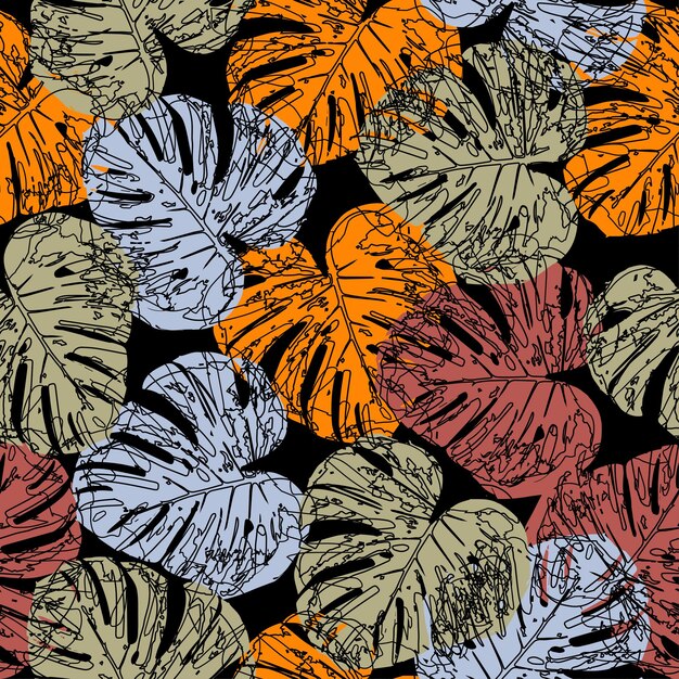 Colores pastel Vector de plantillas textiles de fondo para la impresión