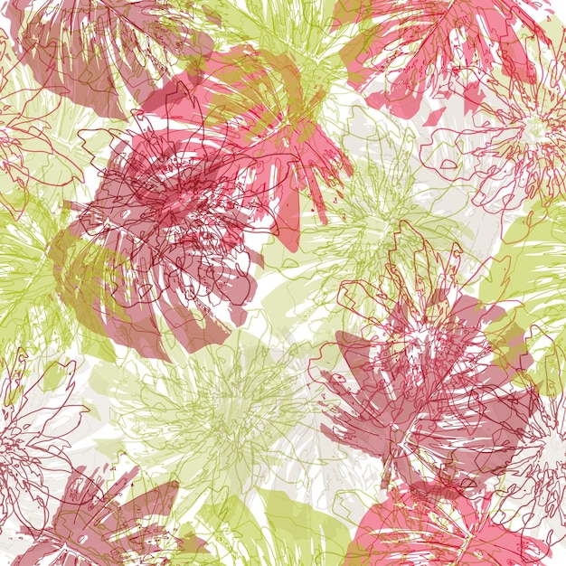 Colores pastel Vector de plantillas textiles de fondo para la impresión