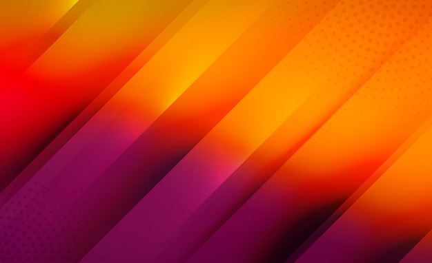 Colores ricos Vector abstracto Gradiente de fondo