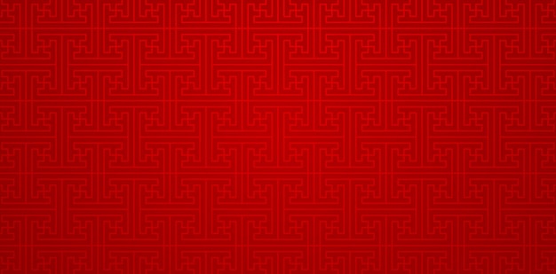 colores rojos oscuros motivos chinos sin costuras diseños geométricos fondos