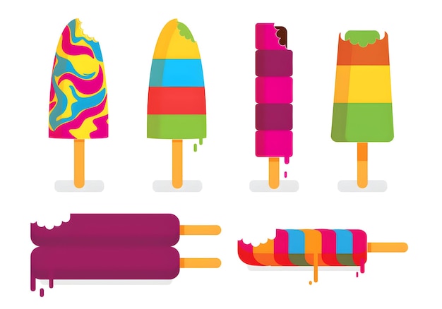 Colorful and Delicious Popsicles for Summer Enjoyment