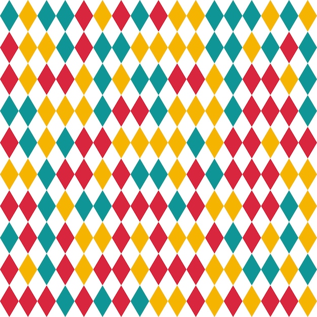Colorful Diamond Grid Texture for Flyer Design