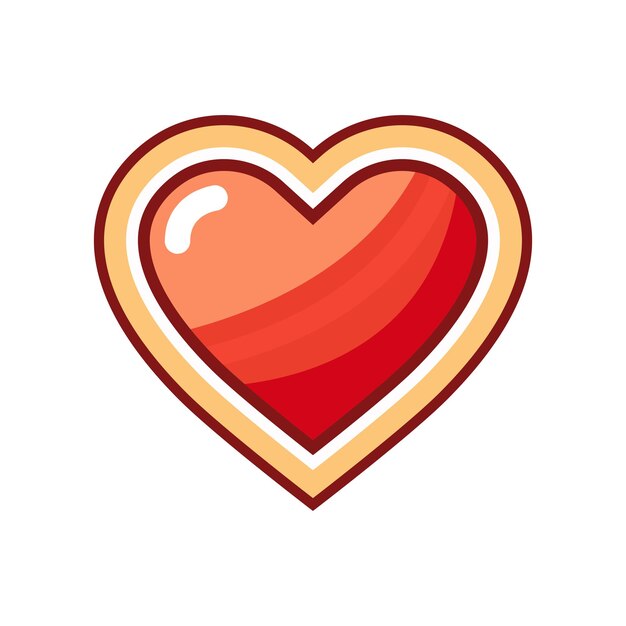 Colorful layered heart love icon logo vibrant romance care symbol design