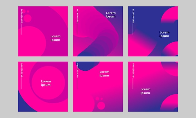 Colorful Social Media Banner Concepto de promoción de ventas plantilla vectorial de diseño de fondo editable