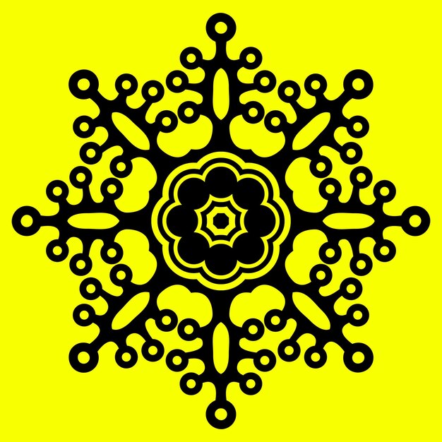 Colorfull Diseño de Vector de Mandala Único Moderno