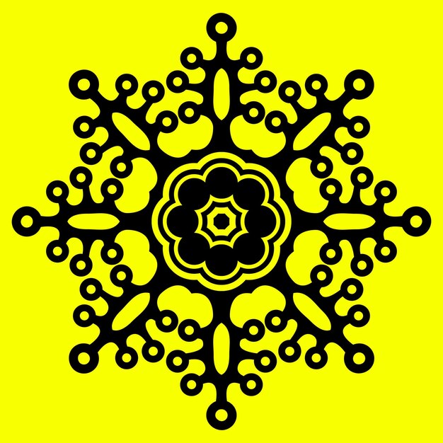 Colorfull diseño de vector de mandala único moderno