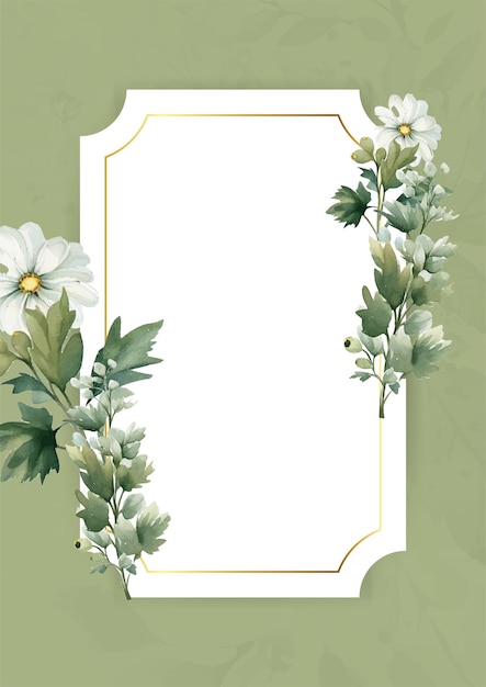 colorida colorida floral floral hermosa y elegante floral plantilla de tarjeta de invitación de boda