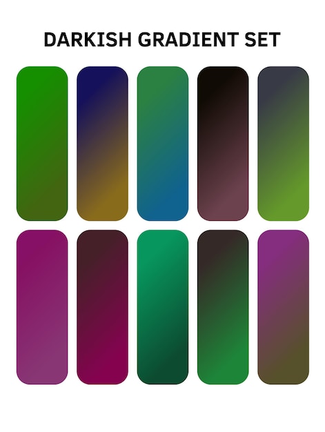 una colorida fila de botones con diferentes colores y colores