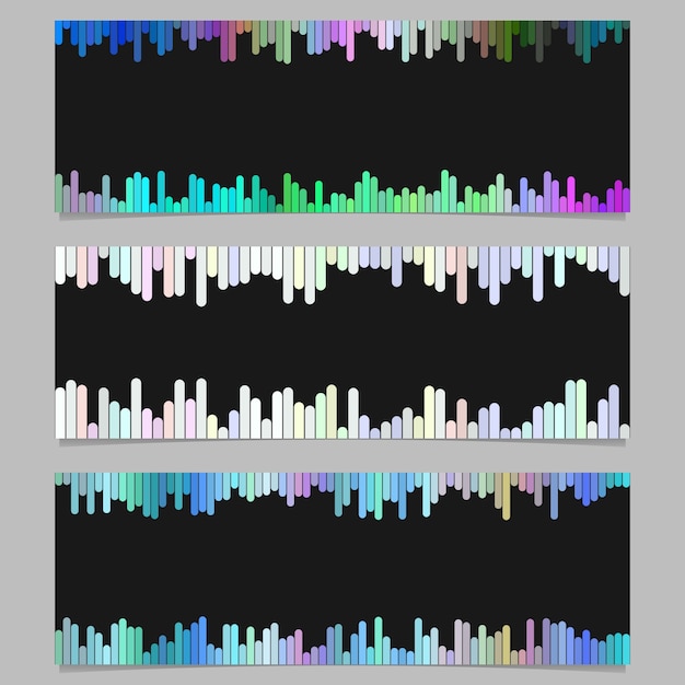 Colorido, bandera, Plano de fondo, diseño - horizontal, vector, gráfico, redondeado, vertical, rayas, negro, Plano de fondo