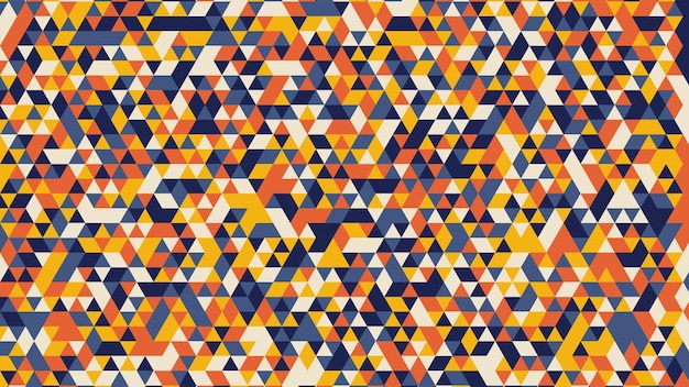 Colorido colorido abstracto patrón geométrico vectorial formas de mosaico fondo triángulo