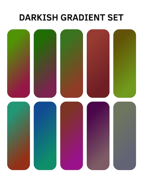 un colorido conjunto de botones con diferentes colores y colores