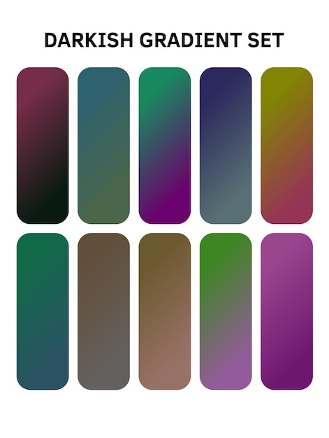 un colorido conjunto de botones con diferentes colores y colores