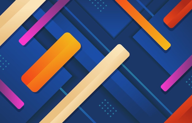 un colorido conjunto de lápices de colores con un fondo azul