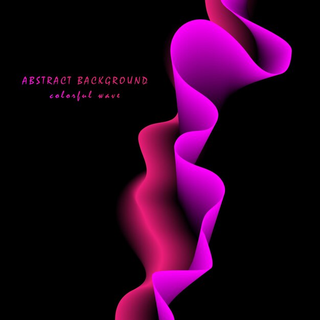 Colorido degradado ahumado Plantilla de forma de color abstracto para carteles, pancartas, diseño creativo interior e ideas creativas
