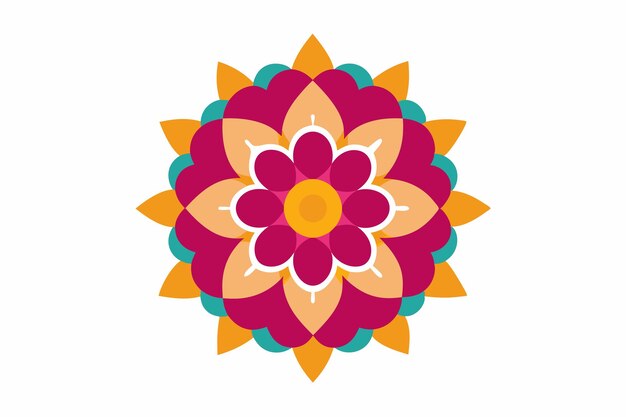 un colorido diseño de flores del libro del artista Robert Penn