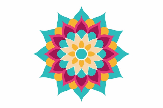 un colorido diseño de flores del libro del autor