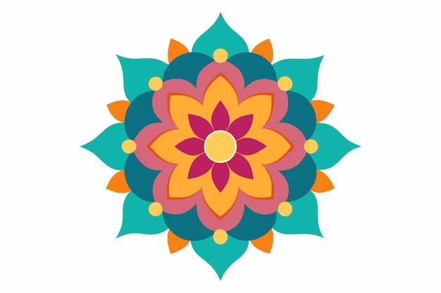 un colorido diseño de flores del libro de la peonía