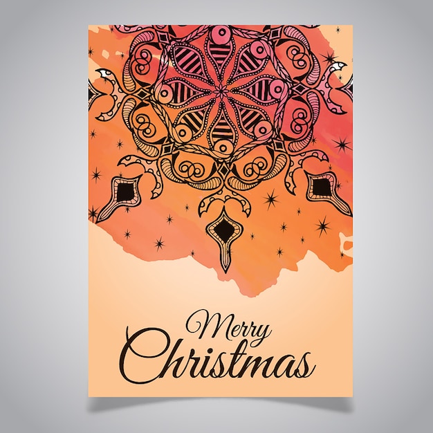 Colorido folleto de navidad diseños