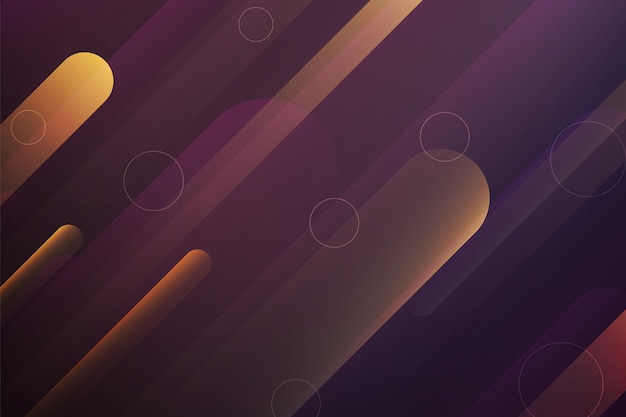 Colorido con fondo de forma redondeada