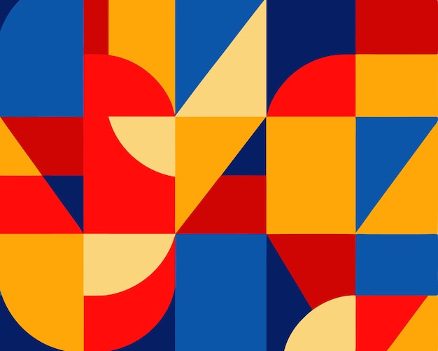 Colorido fondo geométrico Vibrantes patrones abstractos para proyectos de diseño moderno