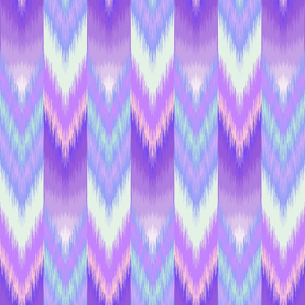 colorido, ikat, tribal, seamless, patrón