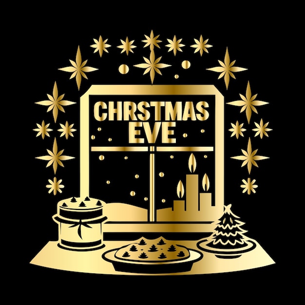 El colorido logotipo de horneado navideño, las espátulas, la harina y el horno crean alegría y corazones navideños.