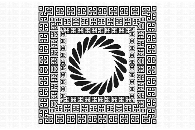 Un colorido patrón de fondo versace griego para cualquier tipo de proyecto de diseño de moda o textil