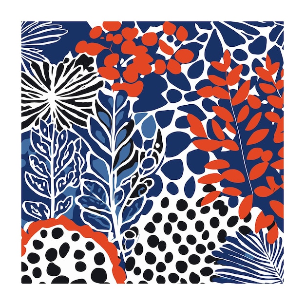 El colorido patrón textil de moda