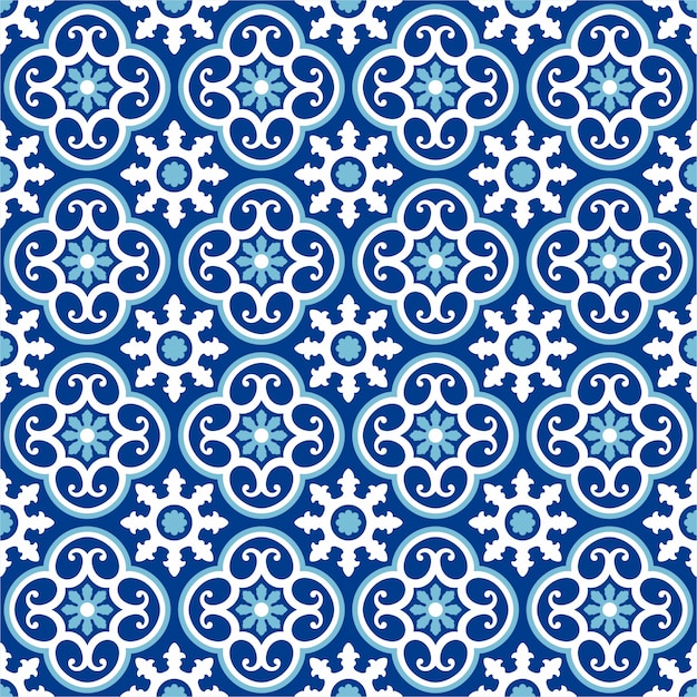 Coloridos patrones sin fisuras con diseño plano ornamental.