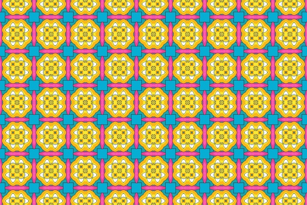 Coloridos patrones geométricos sin fisuras