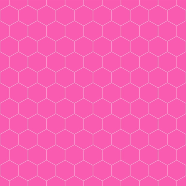 Coloridos patrones hexagonales sin costura diseño de cuadrícula simple Fondo geométrico brillante