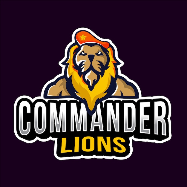 Comandante lions esport logotipo