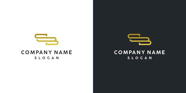 Una combinación del logotipo de la letra s y b.