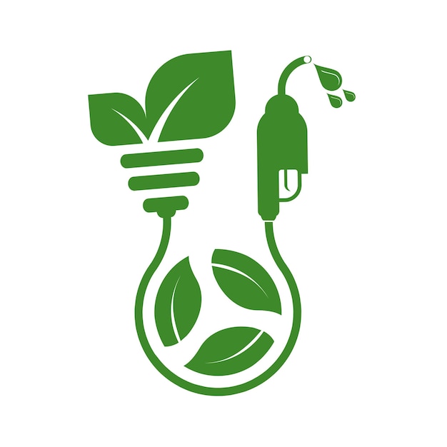 Vector combustible ecológicobiodiesel para la ecología y el medio ambiente ayude al mundo con ideas ecológicas